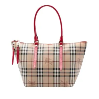 Burberry Pre-owned Tote Bags, female, Beige, Size: ONE SIZE Pre-owned Salisbury