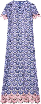 La DoubleJ Abito Swing midi - Blu