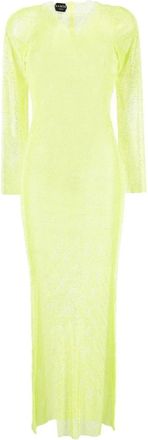 Santa Brands Maxi Dresses, female, Green, Size: ONE SIZE Diamonds Maxi Dress