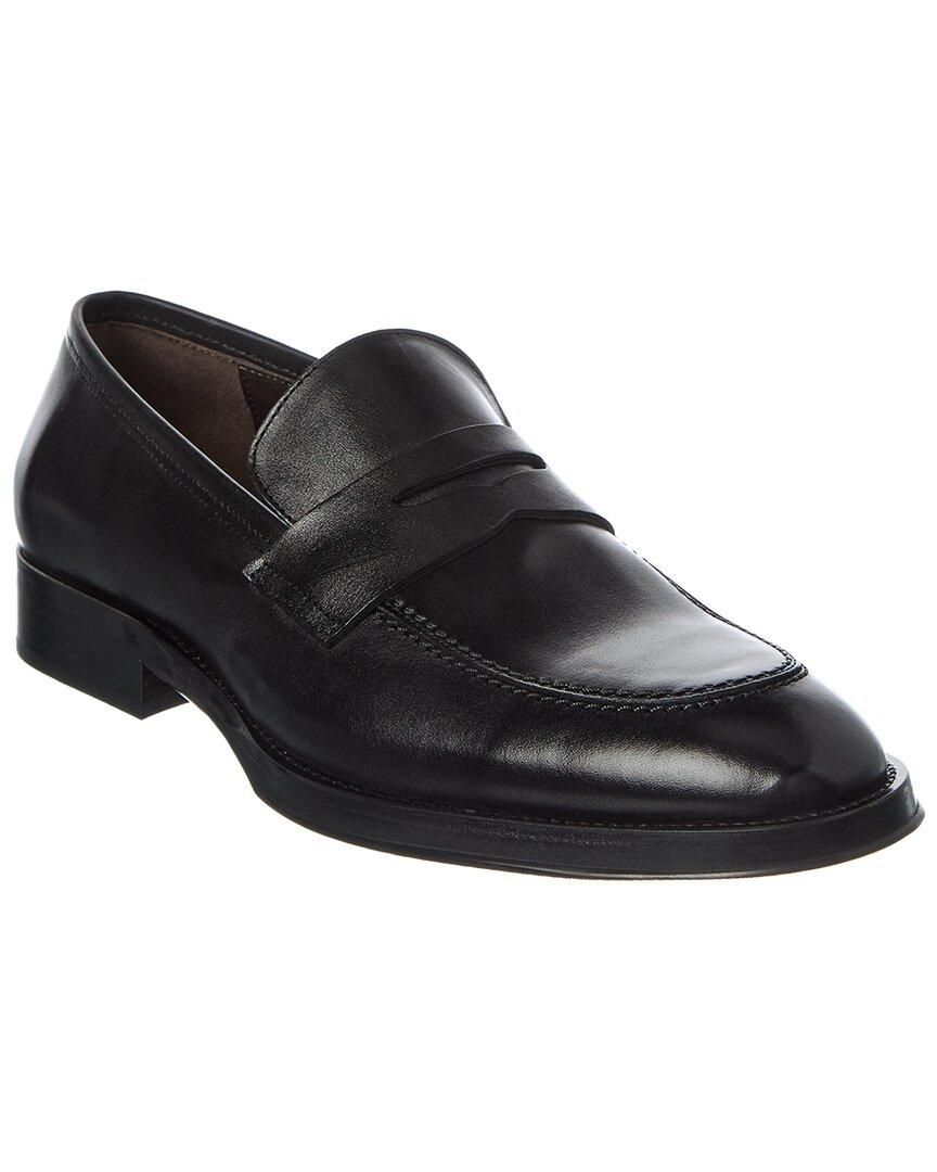 Bruno Magli Cosmo Cognac Leather Penny Loafers Size 11 Bruno Magli Cosmo Cognac Leather Penny Loafers Size 11  main image 2