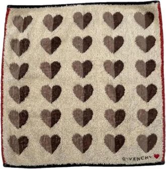 Givenchy Pre-owned Scarves, female, Beige, Size: ONE SIZE Pre-owned Cotton Scarf