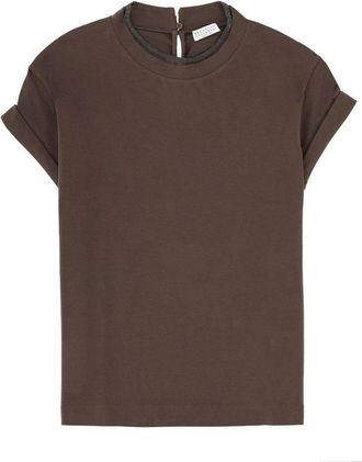 Brunello Cucinelli Brunello Cucinelli T-Shirt aus Baumwolljersey