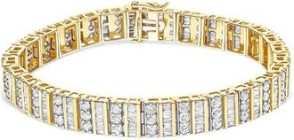 House of Brilliance Haus Of Brilliance 14K 5.50 Ct. Tw. Diamond Link Bracelet