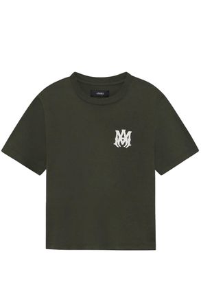 Amiri WOMENS MA CORE LOGO T SHIRT Size: L, colour: GREEN