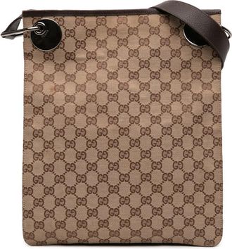 Gucci Pre-owned Gucci GG Canvas Eclipse Crossbody 120842 203998