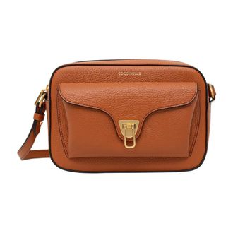 Coccinelle Beat Soft Crossbody - Dames - Schoudertassen - Bruin - ONE Size - Leer - Tassen