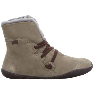 Camper Peu Cami 46477 Leather Womens Ankle Boots - Medium Gray - Size:UK 4