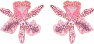 Mignonne Gavigan Faye Earrings In Pink