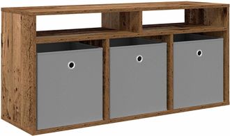 vidaXL Mueble Bajo Con Caj&oacute;n Madera Vieja 102 X 32 X 48,5 Cm Vidaxl