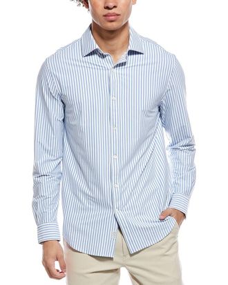 Todd Snyder Todd Snyder Knit Banker Stripe Shirt