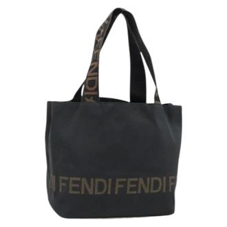 Fendi Pre-owned Tote Bags, female, Black, Size: ONE SIZE Pre-owned Vintage Tote Bag