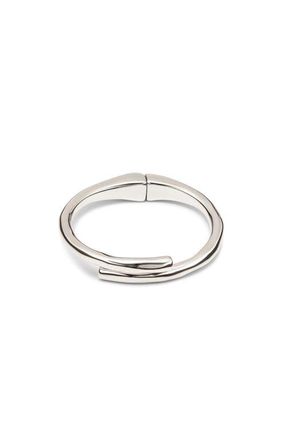 UNOde50 Nova Tube Bangle in Silver at Nordstrom, Size Medium
