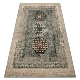 RugsX RugsX Wool Polonia Rug in Green | Size: 235 cm x 350 cm