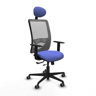 Piqueras y Crespo Silla Piqueras Y Crespo Zulema Gris Malla C&oacute;moda