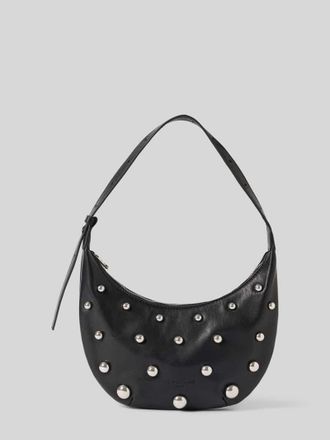 Liebeskind Hobo Bag mit Applikationen Modell RYKER in Black, Gr&ouml;&szlig;e 1