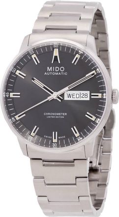 Mido Commander IBA Quartz Anthracite Dial Mens Watch M0214311106102