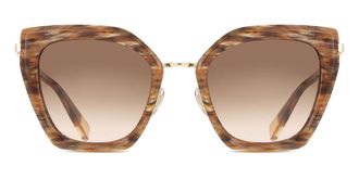 Furla SFU821 07HL Womens Sunglasses Brown Size 52