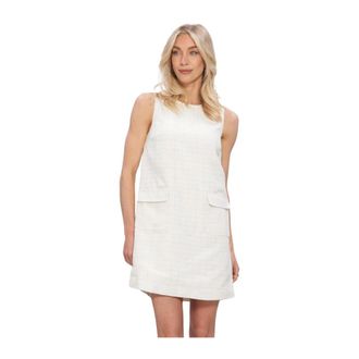 Y.A.S Y.a.s - Jose SL Boucle Jurk - Dames - Jurken - Grijs - Maat: XL Tweed