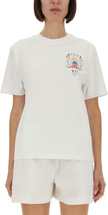 Casablanca Regular Fit T-Shirt-Donna