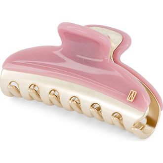 Alexandre de Paris Vendome Medium Claw Hair Clip in Pink at Nordstrom