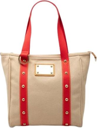 Louis Vuitton Pre-owned Antigua Cabas MM - unisex - Vintage Shopper - Beige - ONE Size - Vintage
