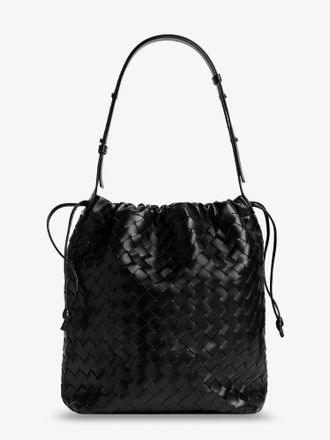 Bottega Veneta Borsa a spalla Bucket Intrecciato Biblioteca in pelle - BOTTEGA VENETA - gender_Man