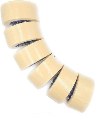 Trade Shop Trade Shop - Nastro Carta Per Mascheratura Verniciatura 50mtx50mm 6 Rotoli Carrozziere Pittura