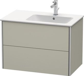 Duravit Duravit - Xsquare Mueble De Pared 81.0 X 47.8 Cm, 2 Cajones, Para