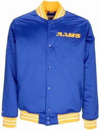 Mitchell & Ness Nfl Los Angeles Rams Heavyweight Jacket In Royal