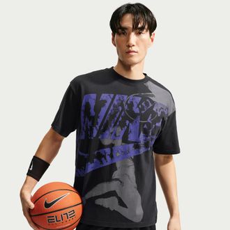 Nike Mens Peak Basketball T-Shirt in Black | IM5285-010
