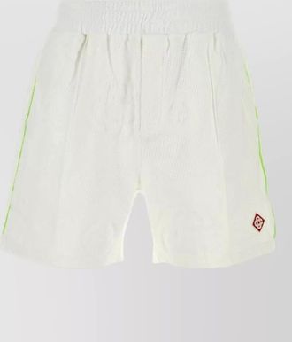 Casablanca stretch cotton blend bermuda shorts