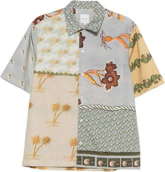 Paul Smith Printed Cotton Shirt