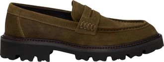 HUGO BOSS Schoenen, Heren, Groen, 44 EU, Loafers