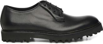 Giuliano Galiano Derby Castro in pelle - Nero