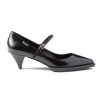 Prada Dames, Schoenen, Zwart, Maat: 38 EU