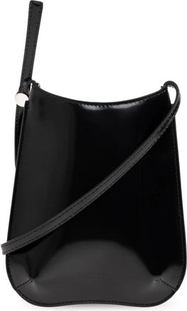 Jacquemus Phone Accessories, female, Black, Size: ONE SIZE Bisou Phone Pouch