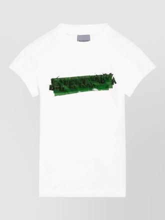 Balenciaga Asymetric t-shirt with print