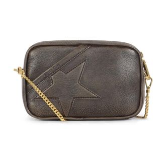 Golden Goose Cross Body Bags, female, Brown, Size: ONE SIZE Mini Star Bag