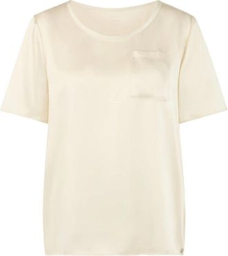 Marc Cain Blouses - Dames - Blouses - Beige - XS - Overhemden