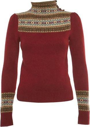 Ralph Lauren Maglione a collo alto - Rosso