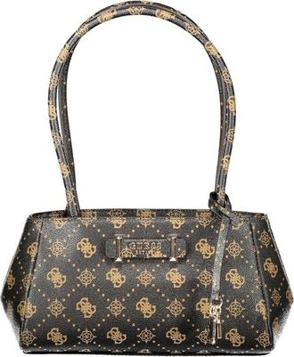 Guess Marrone Poliuretano Women Womens Handbag