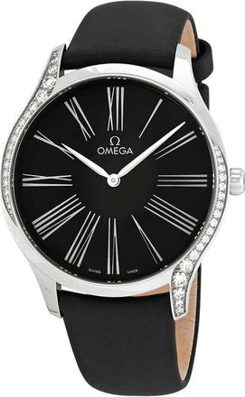 Omega De Ville Black Dial Ladies Watch 428.17.39.60.01.001