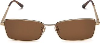 Furla Zonnebril Roze Goud/Bruin