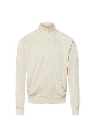 Lacoste Americane Zip-Up Geometric Embossed Jacket