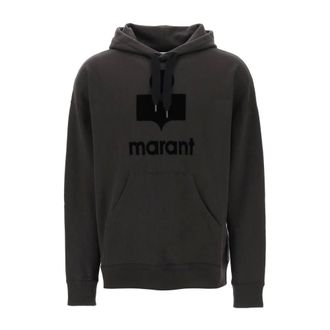 Isabel Marant Hoodies & sweatvesten, Heren, Zwart, M, Katoen, Sweatshirt Hoodie
