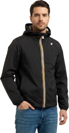 K-Way Black Regular Hood Jacket