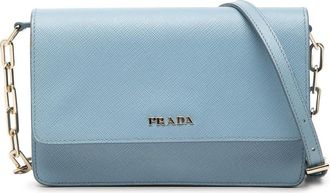 Prada Pre-owned Prada Saffiano Lux Wallet On Chain Ladies R6ZQIHSHZ2J909LM
