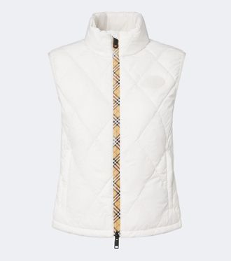 Burberry Chaleco acolchado Burberry Check
