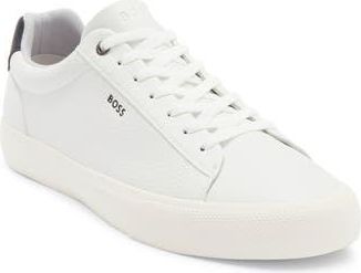 BOSS Aiden Tennis Sneaker in White at Nordstrom Rack, Size 13Us / 12Uk