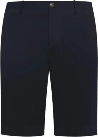 Roberto Ricci Design Rrd, Korte Broeken, Heren, Blauw, L, Polyester, Surflex Chino Bermuda